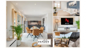FENJOY: Ferienapartment in Neubau / Balkon / BBQ